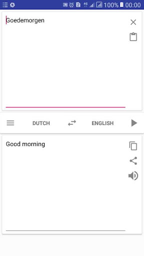 Dutch English Translator Screen 3
