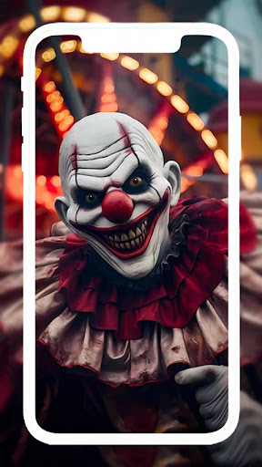Evil Clown Wallpaper 4K