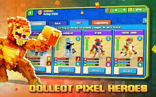 Super Pixel Heroes Screenshot
