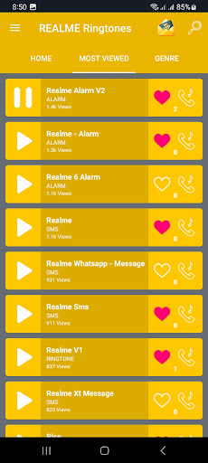 All REALME Mobile Ringtones Screenshot 4 - AppWisp.com