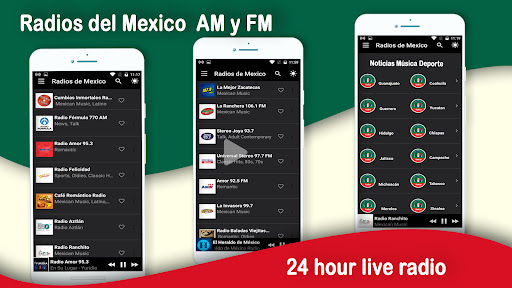Radios de Mexico AM FM Screen 3