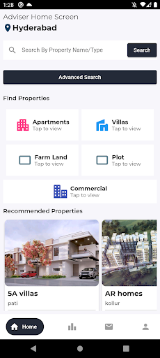 Android application Ran Adviser screenshort