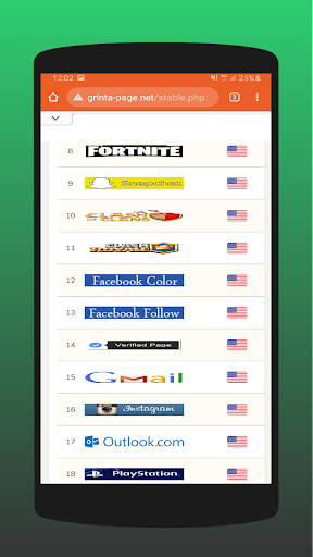 Grinta Page Screen 3