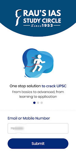 Android application Rau's IAS Study Circle screenshort