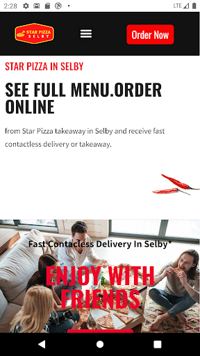 Star Hot Pizza - Selby Screen 2