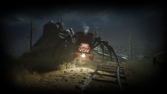 Spider Train Horror Choo Choo
