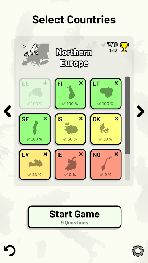 Countries of Europe Quizのおすすめ画像3