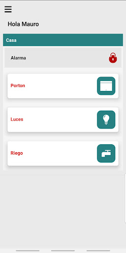 Android application Averto screenshort