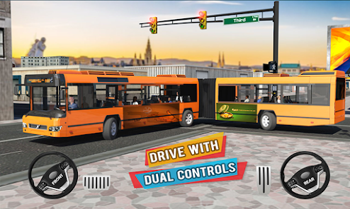 Coach Bus Train Driving Games  screenshots 4