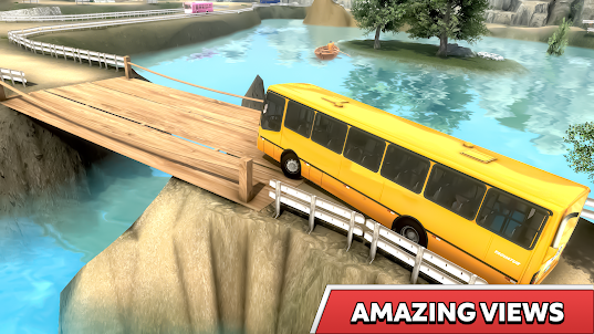 巴士游戏模拟3D：巴士驾驶游戏: