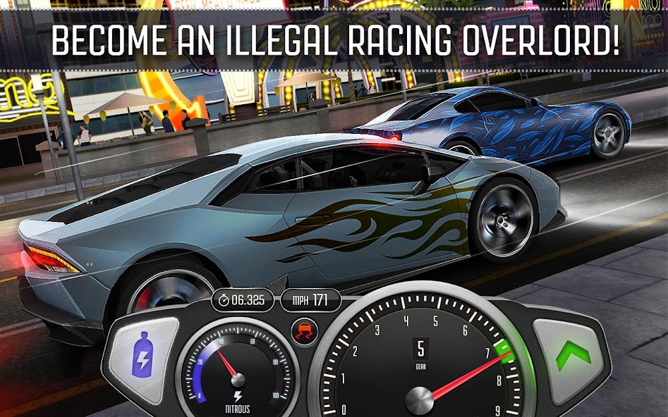 Top Speed: Drag & Fast Racing MOD Screenshot