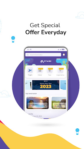 OTAQU - Your Travel Partner Screen 2