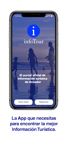 Android application InfoTour Ecuador screenshort