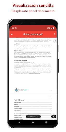 Lector PDF Screen 2