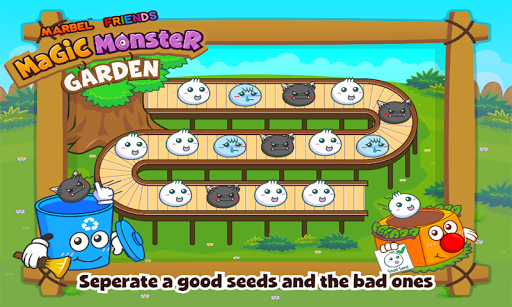Screenshot of Marbel Monster Garden