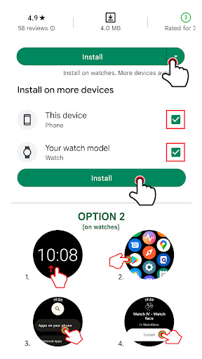 LCD IV Watch Face Screen 3
