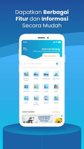Android application JRku - Jasa Raharja screenshort