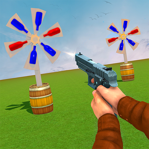 Bottle Shooting Gun Games  Icon