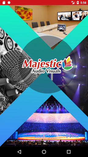 Android application Majestic Audio Visuals screenshort