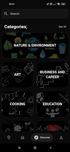 Android application Connectopia screenshort