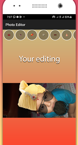 Face Photo Editor Screen 3