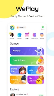 WePlay - Party Game & Chat Screenshot
