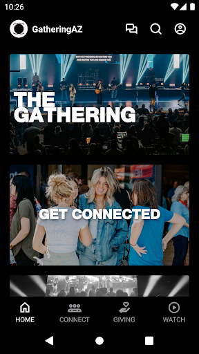 Android application The Gathering-AZ screenshort
