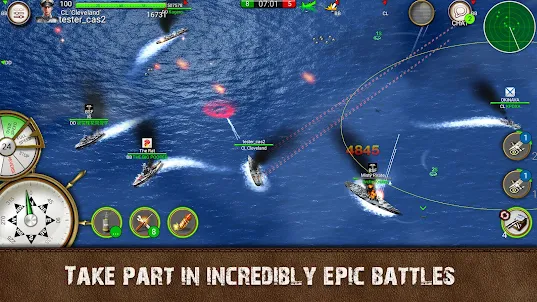 Naval Warship Tactics: Online