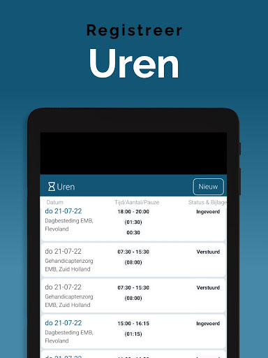 Nexuszorgprofessionals Screenshot