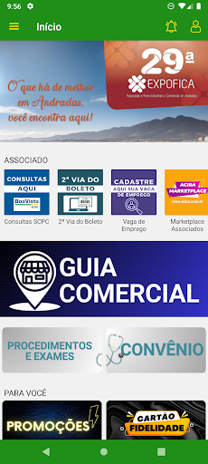 Android application ACIRA CDL Andradas screenshort