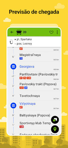 Bustime: Ônibus e Horários screenshot 3