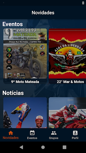 Android application Moto na Veia screenshort