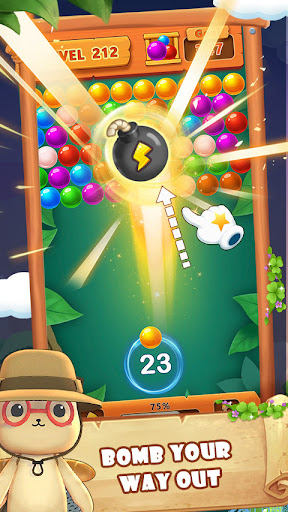 Android application Bubble Shooter: Zoo Carnival screenshort