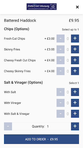 Waterfront Takeaway Polzeath Screen 3