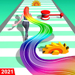 Cover Image of Unduh Long Hair Game Challenge Run 3D Rush Runner 2021 20 APK