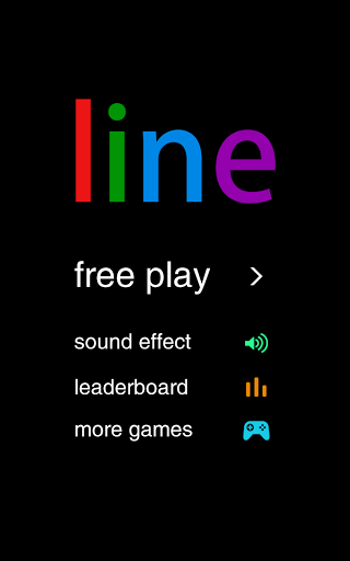 Android application Line Connect screenshort