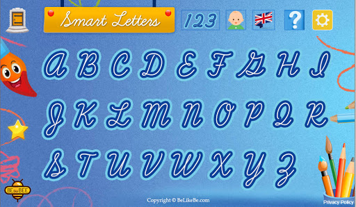 Smart Letters LITE. Learn letters and numbers 1.0.13 screenshots 1
