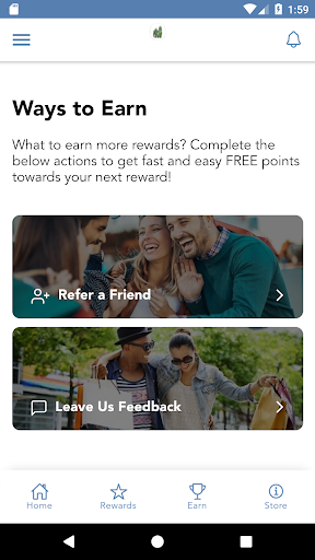 Ossies Surf Shop Rewards Screen 2