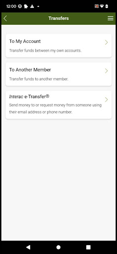 Niverville Credit Union Screen 2