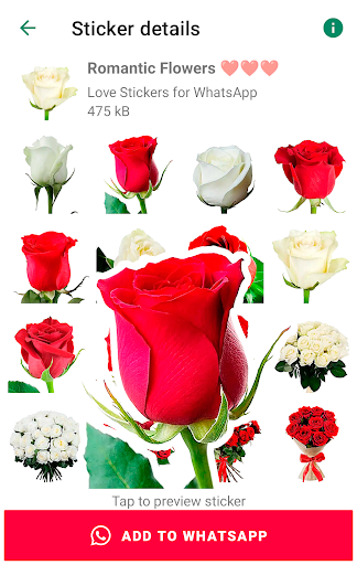 Romantic Stickers for WhatsApp Screenshot 4 - AppWisp.com