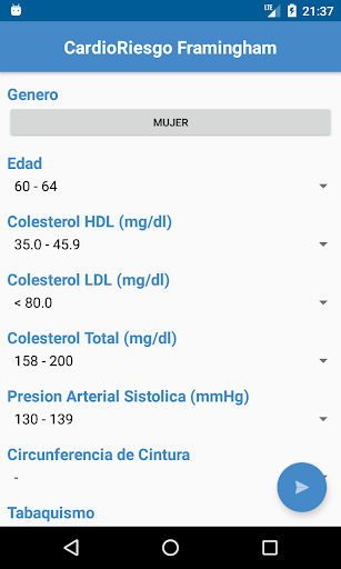 Vista previa de la aplicación