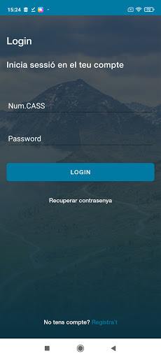 Android application Assegur screenshort