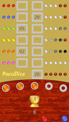Yatzy Paradice Screen 2