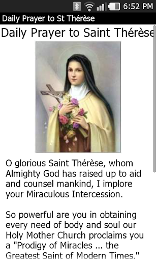 Saint Thérèse of Lisieux Screen 3