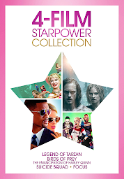 Slika ikone 4-Film Starpower Collection: Legend Of Tarzan, Birds Of Prey, Suicide Squad, Focus