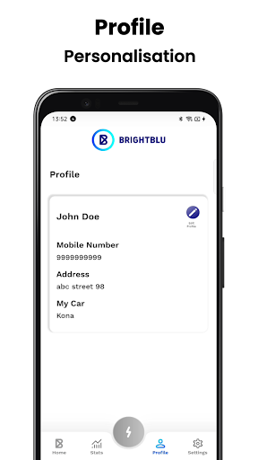 BRIGHTBLU Jolt Control Screen 3
