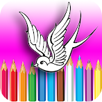 Litle Birds Coloring Book