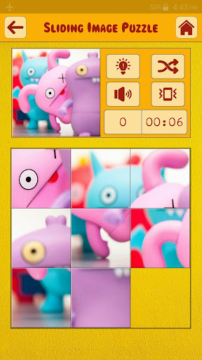 Sliding Image Puzzle Screen 3