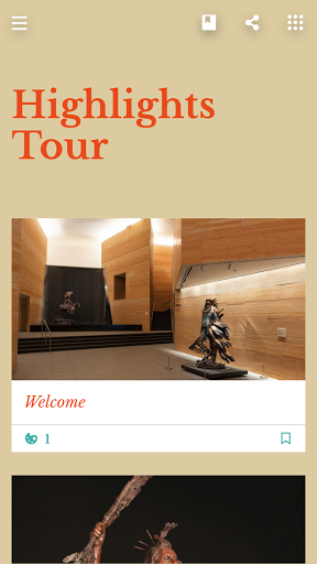 The James Museum Mobile Tour Screen 2