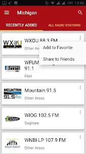 Michigan Radio Stations - USA